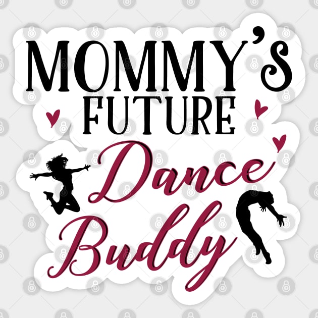 Dancing Mom Daughter Matching Gifts Sticker by KsuAnn